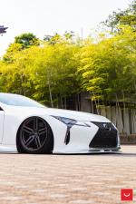Lexus LC500 Hybrid on Vossen Wheels (HF-1) 2018 года (JP)